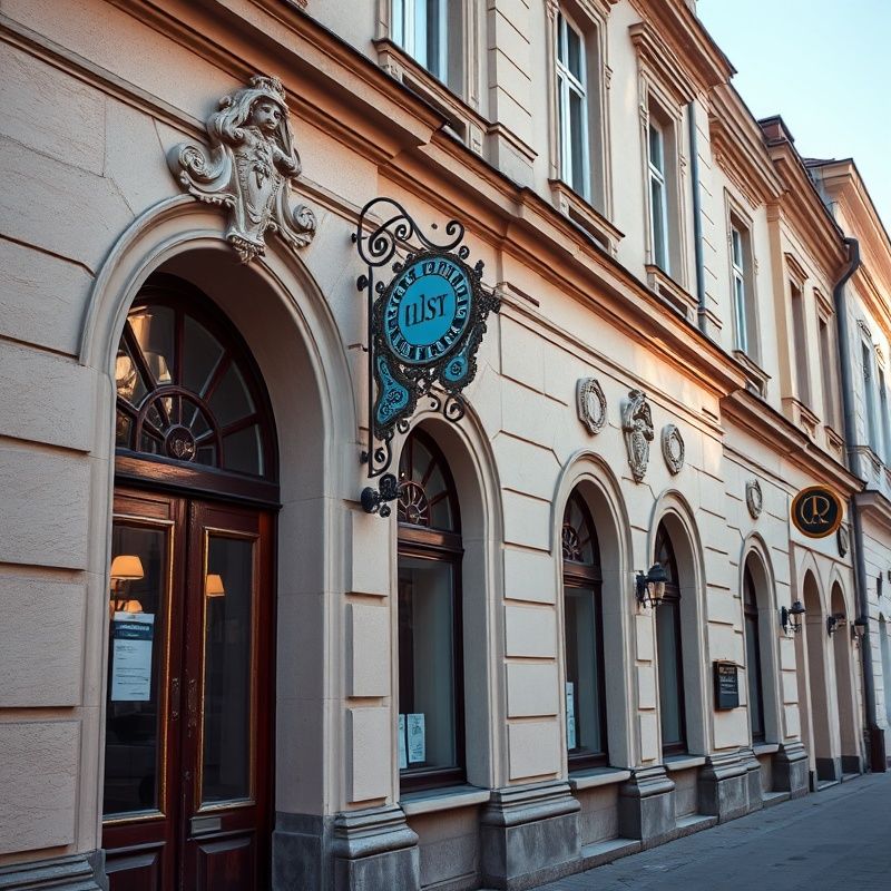 Vstup do kanceláře Černý & Procházka